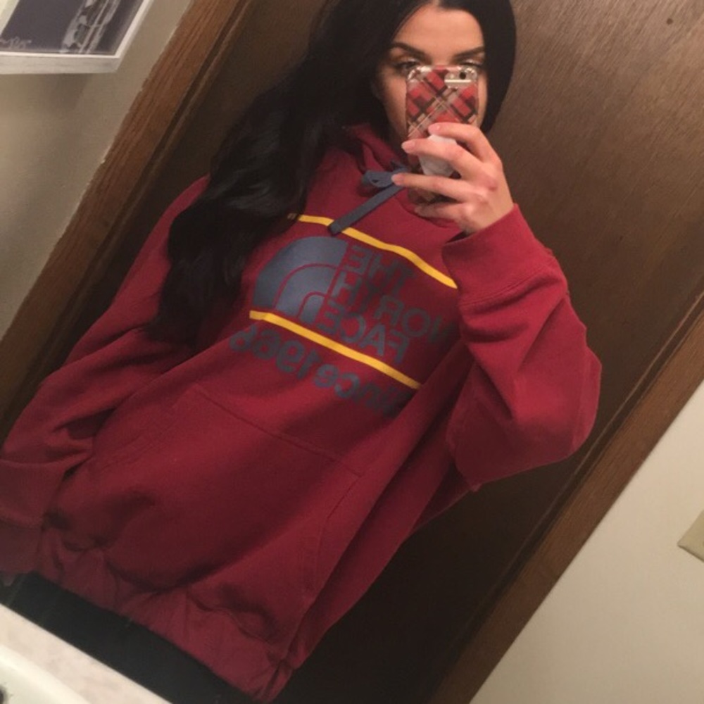 The North Face hoodie